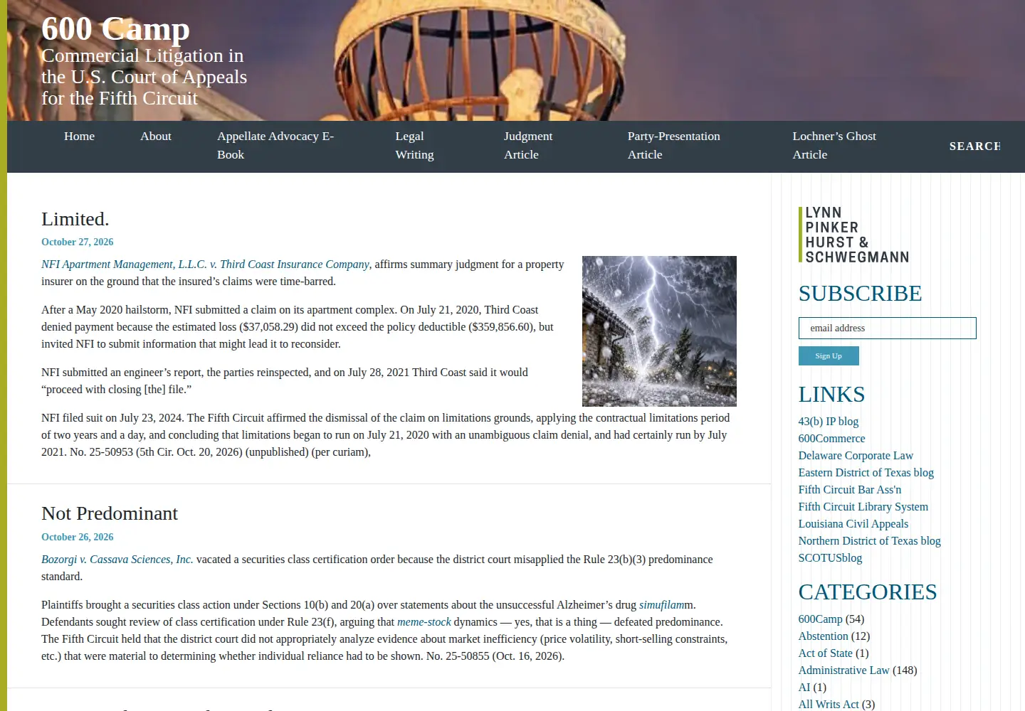 Screenshot of 600camp.com
