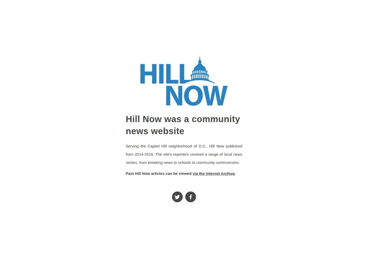 Screenshot of hillnow.com