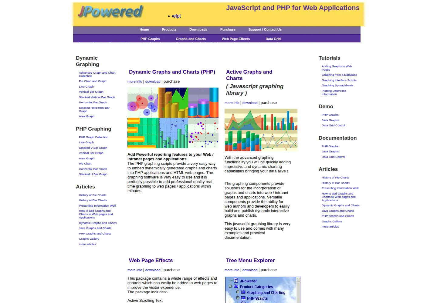 Captured homepage of jpowered.com in the current scan