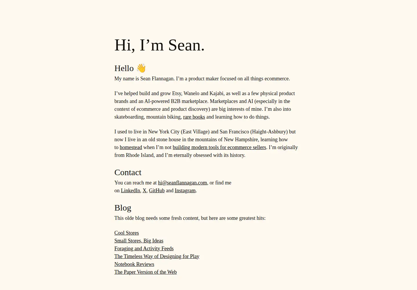 Screenshot of deeplinking.net