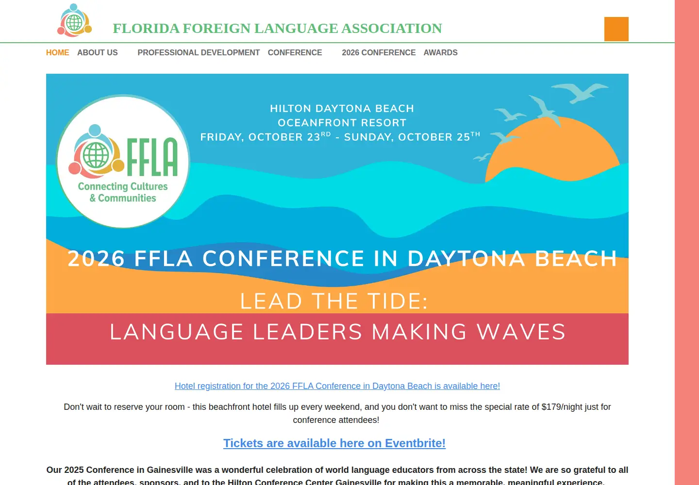 Screenshot of ffla.us