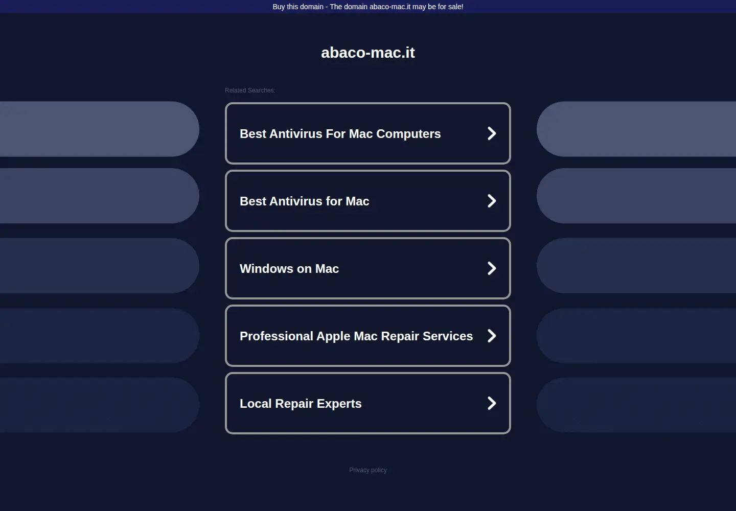 Screenshot of abaco-mac.it