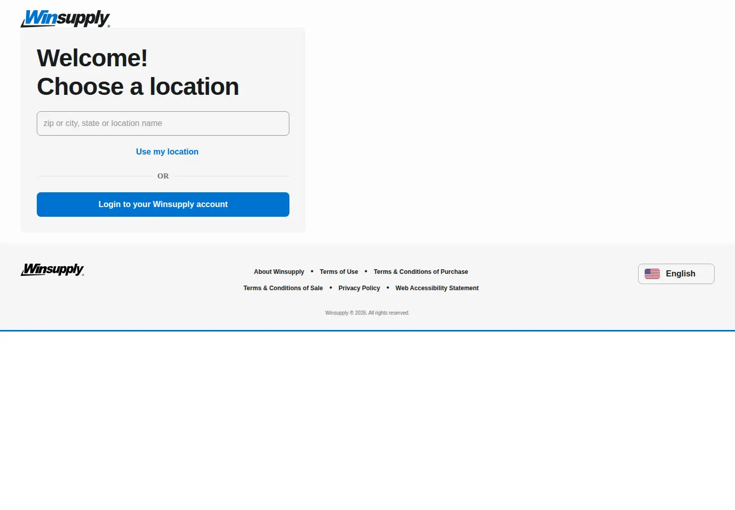 Screenshot of winsupply.com