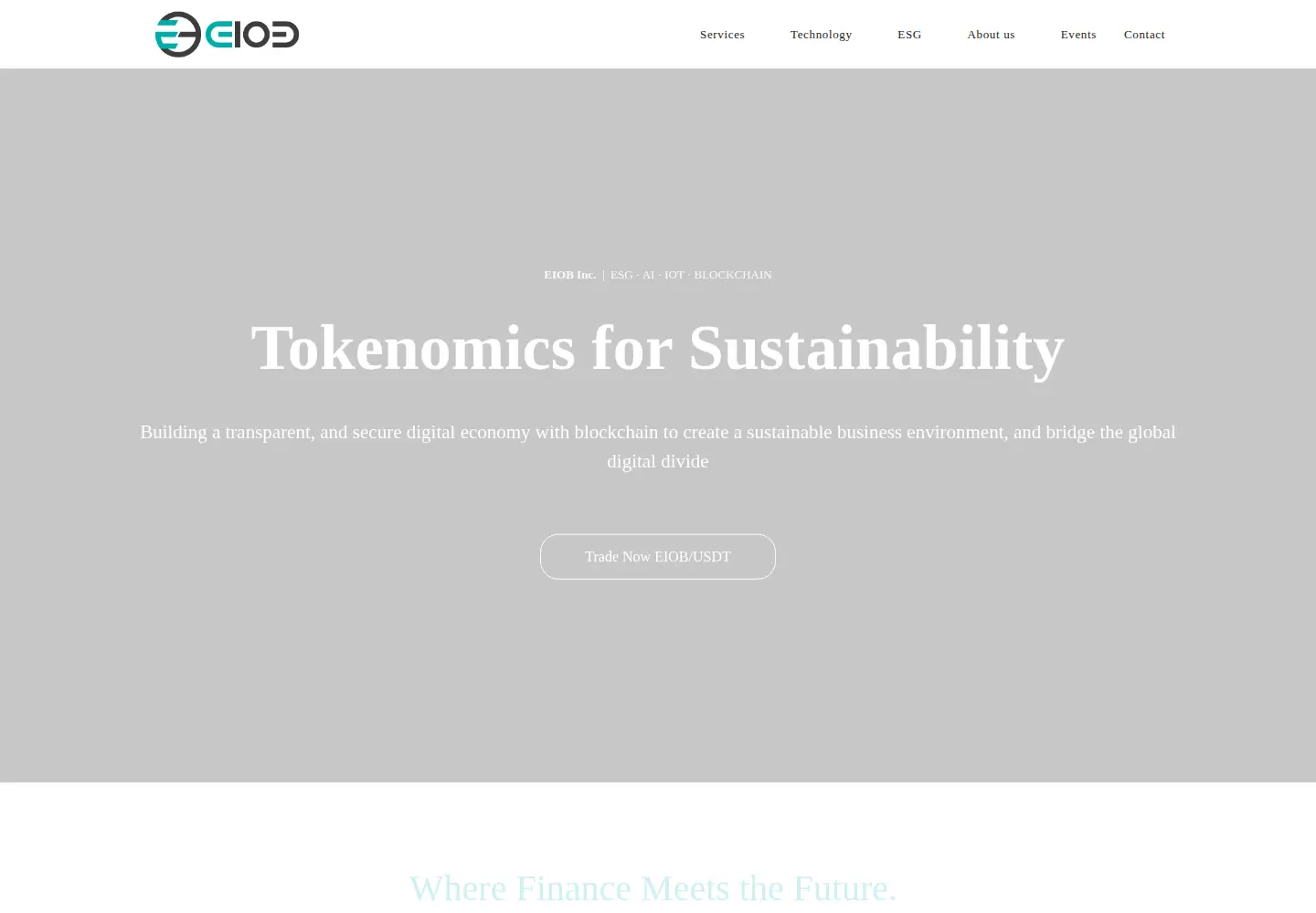 Screenshot of eiob.io