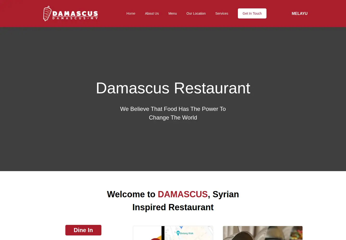 Screenshot of damascus.my