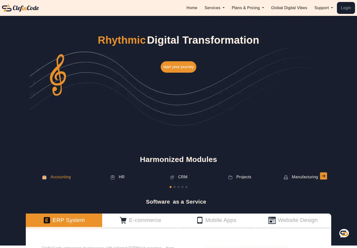 Screenshot of clefincode.com