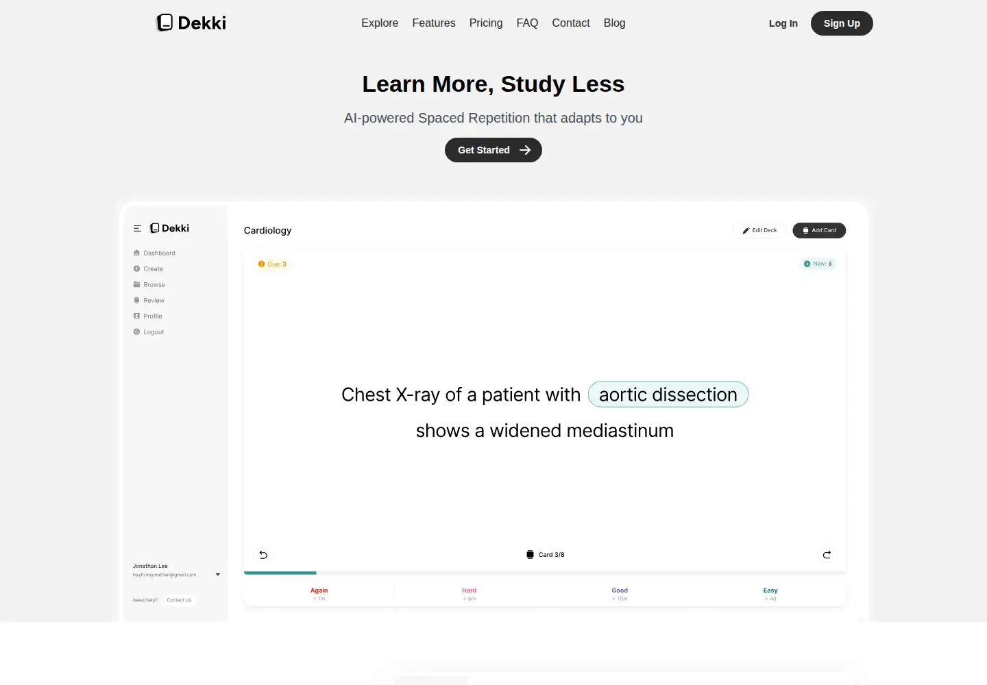 Screenshot of dekki.ai