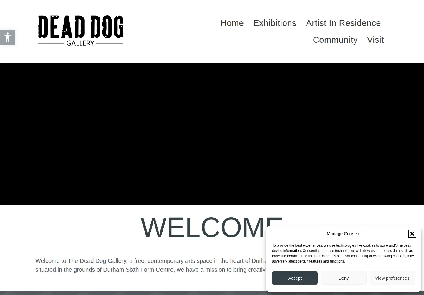 Screenshot of deaddoggallery.co.uk
