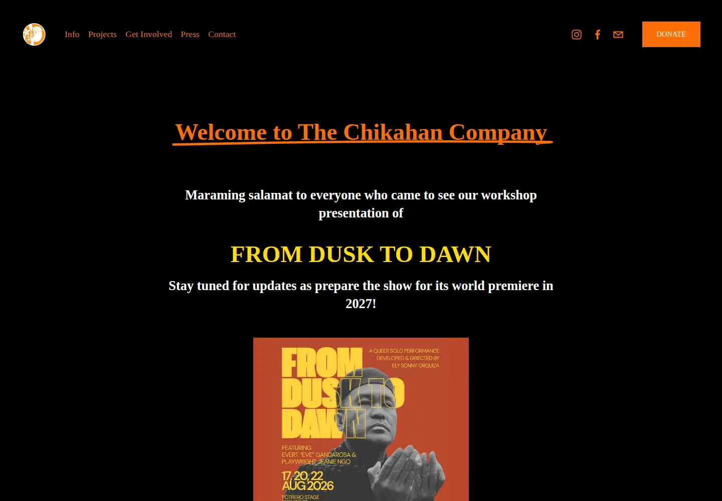 Screenshot of chikahancompany.com