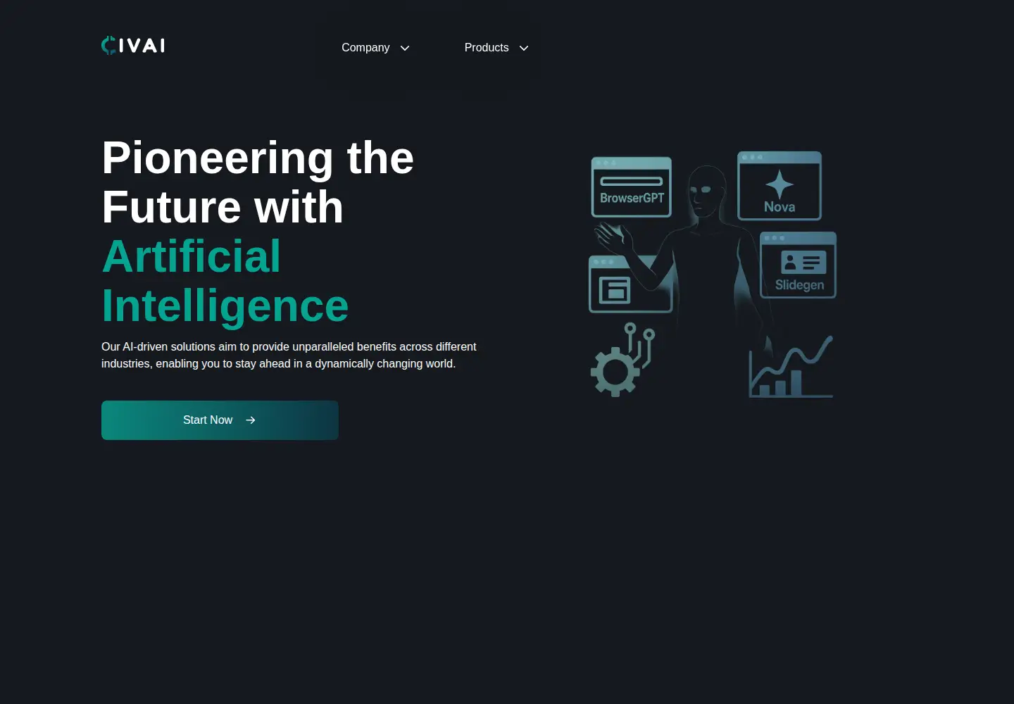 Screenshot of civai.co