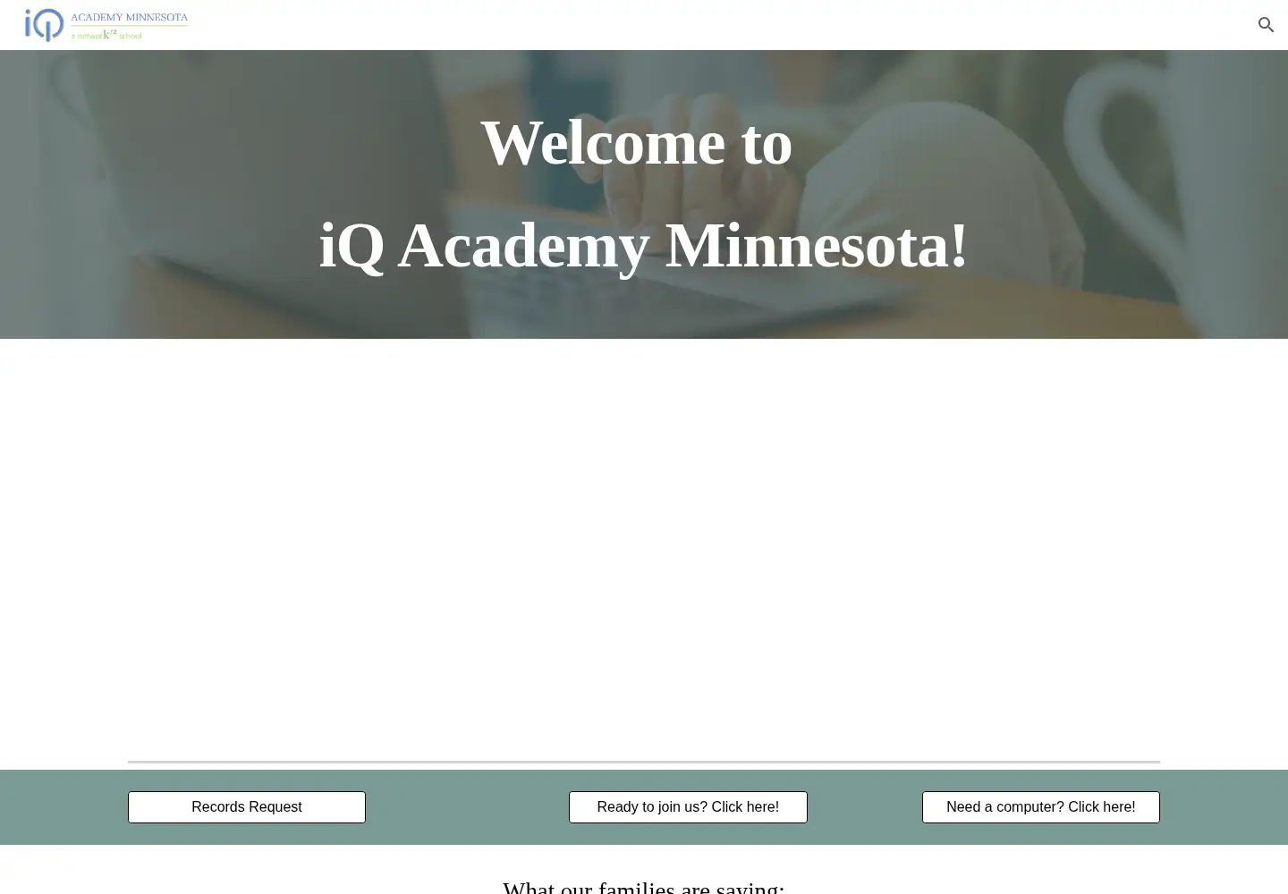 Screenshot of iqmn.org