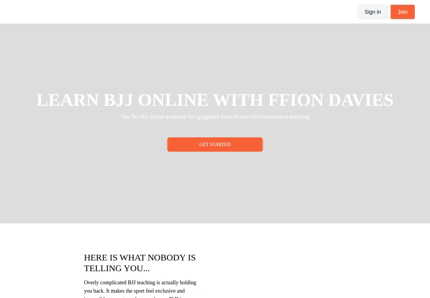 Screenshot of ffiononline.com
