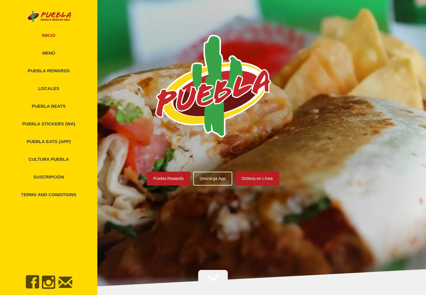 Screenshot of pueblapr.com