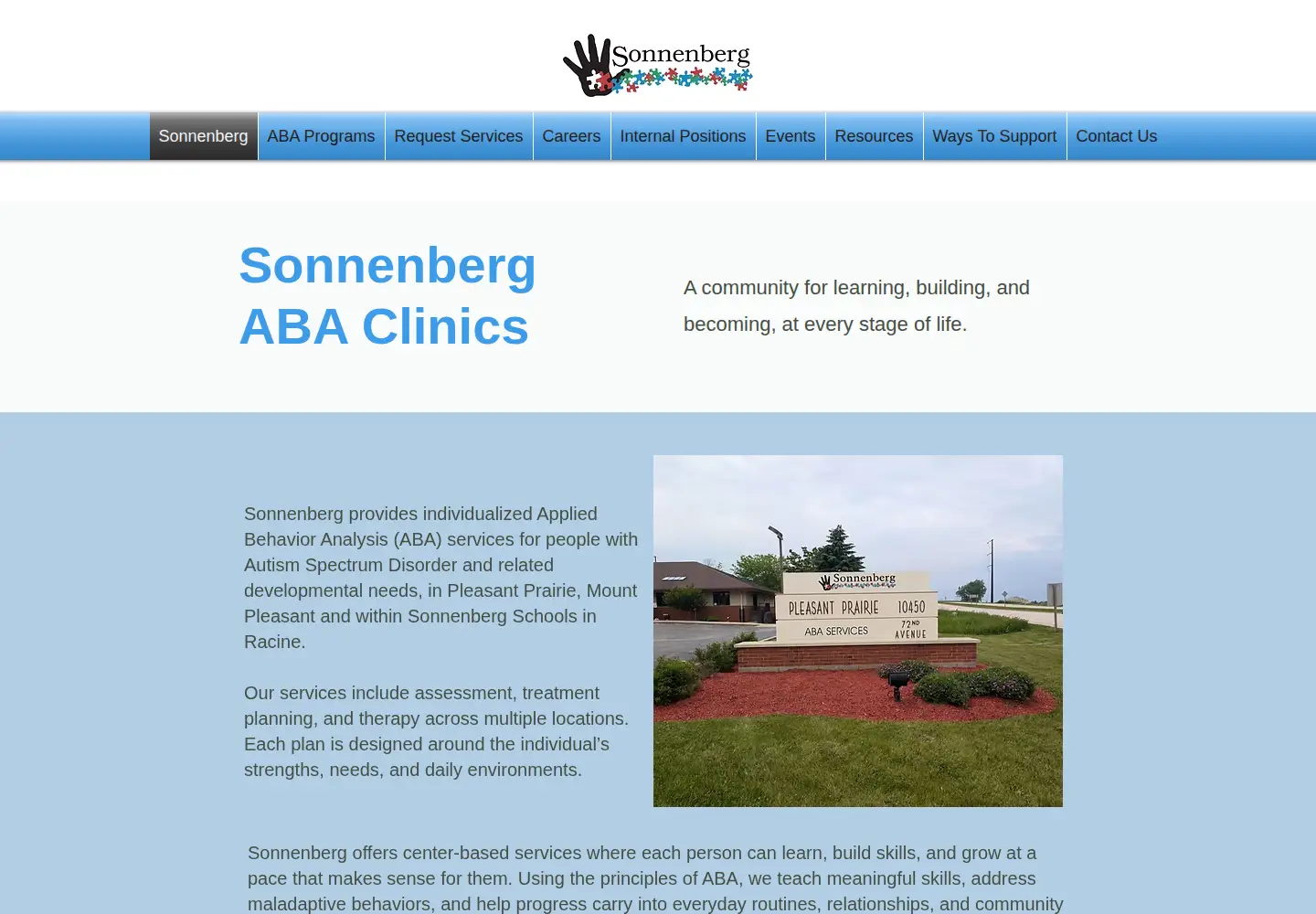 Screenshot of sonnenbergllc.com