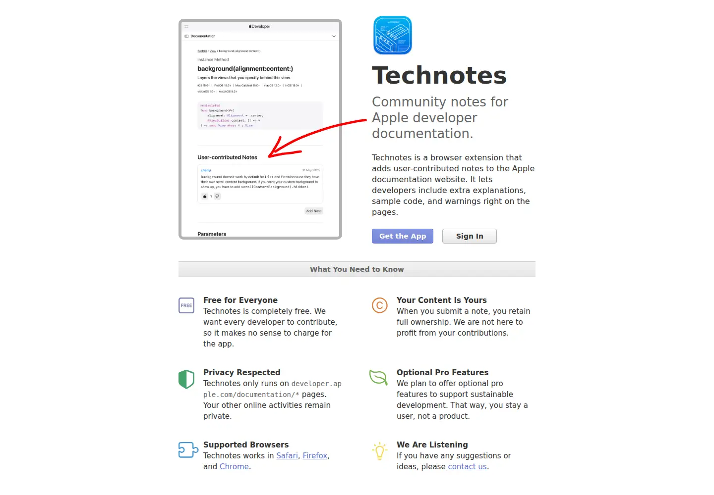 Screenshot of technotesapp.com