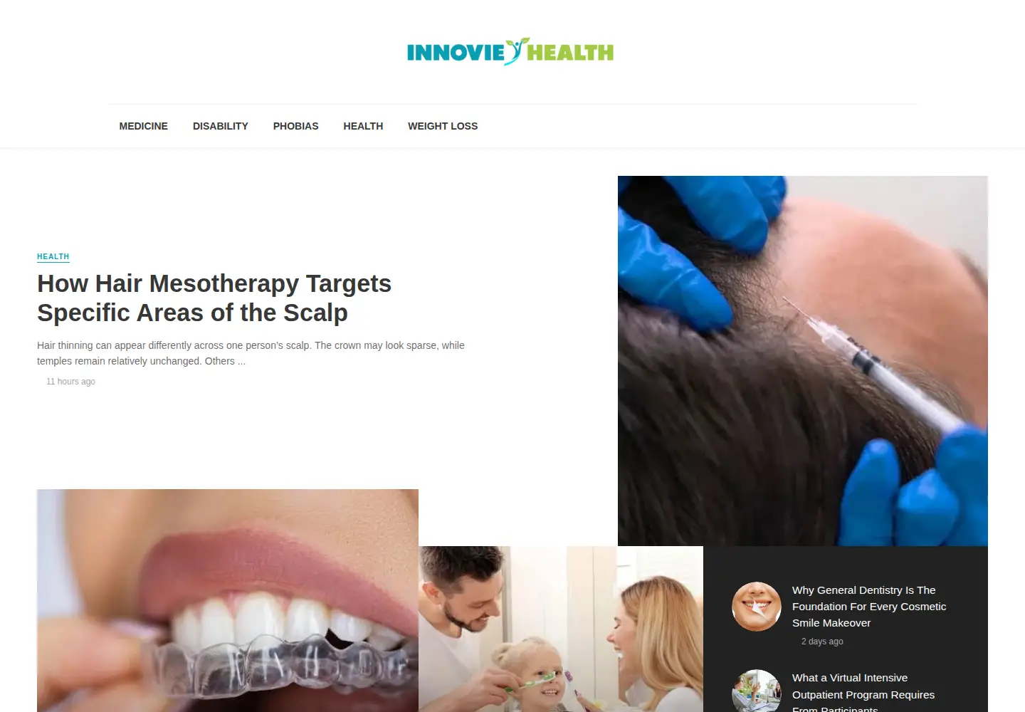 Screenshot of innoviehealth.com