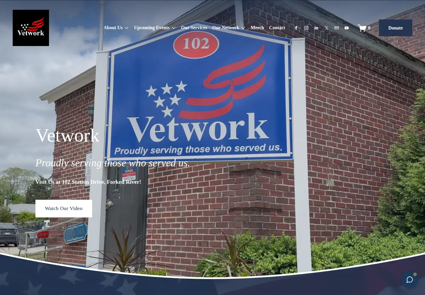 Screenshot of vetwork.org