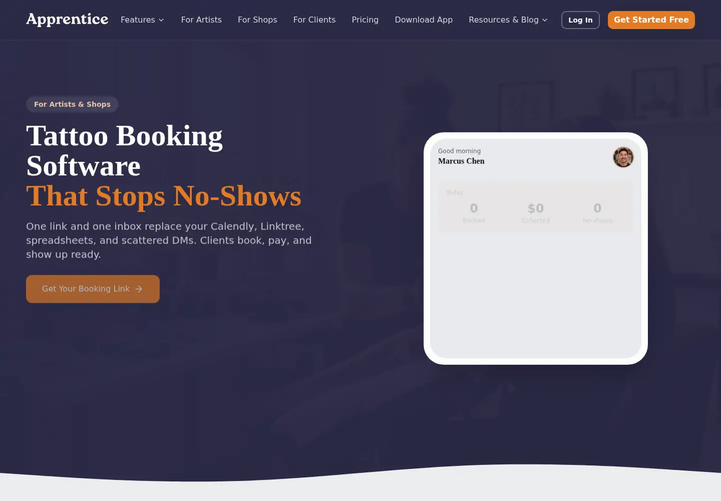 Screenshot of useapprentice.com