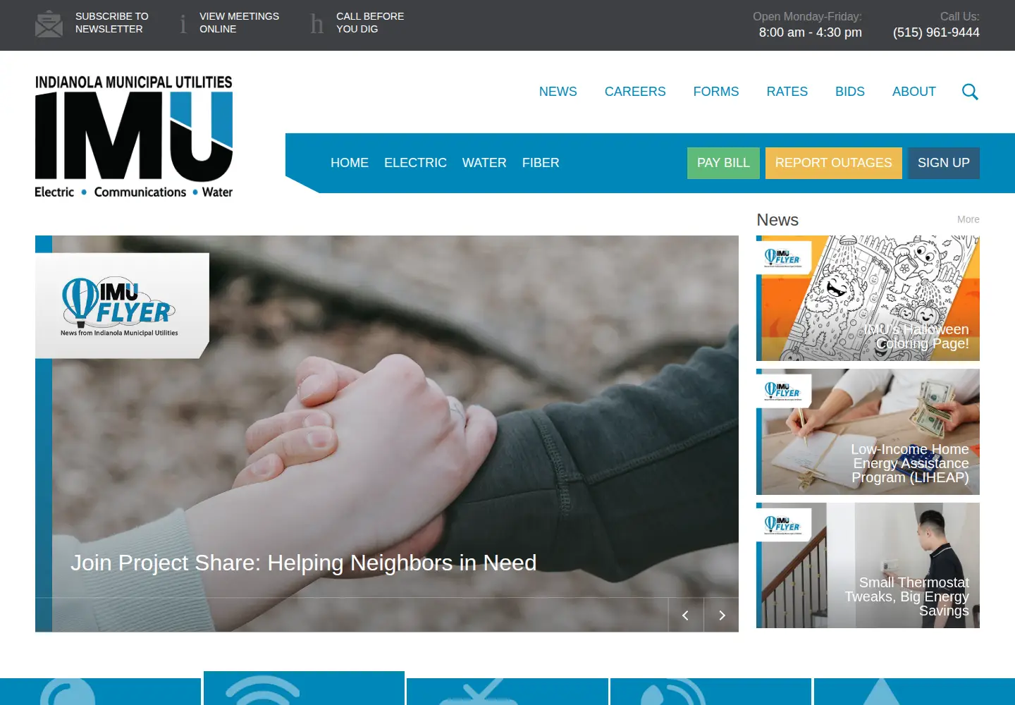 Screenshot of indianola.com