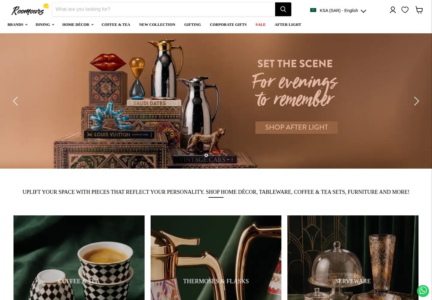 Screenshot of roomoursonline.com