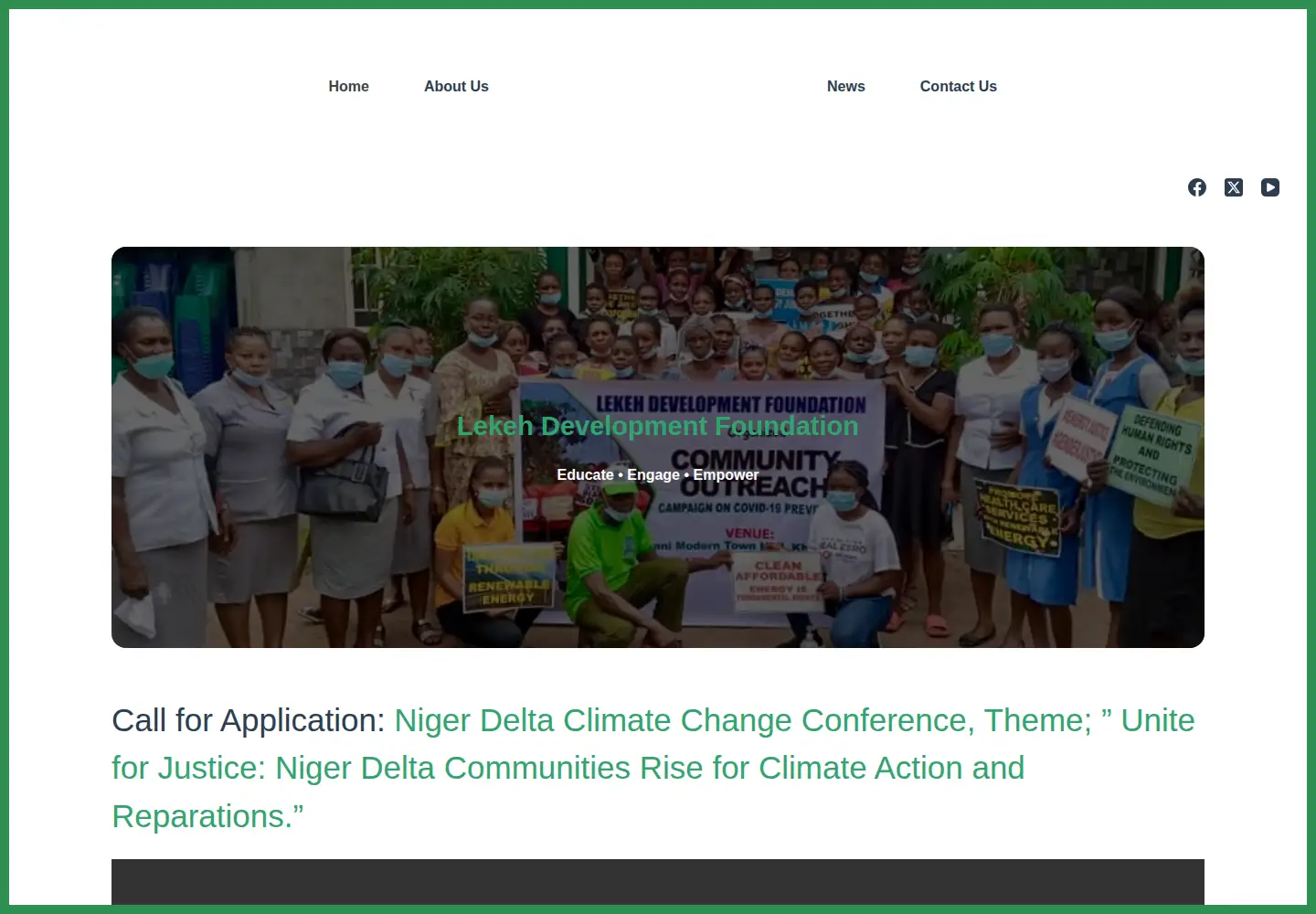 Screenshot of lekeh.org