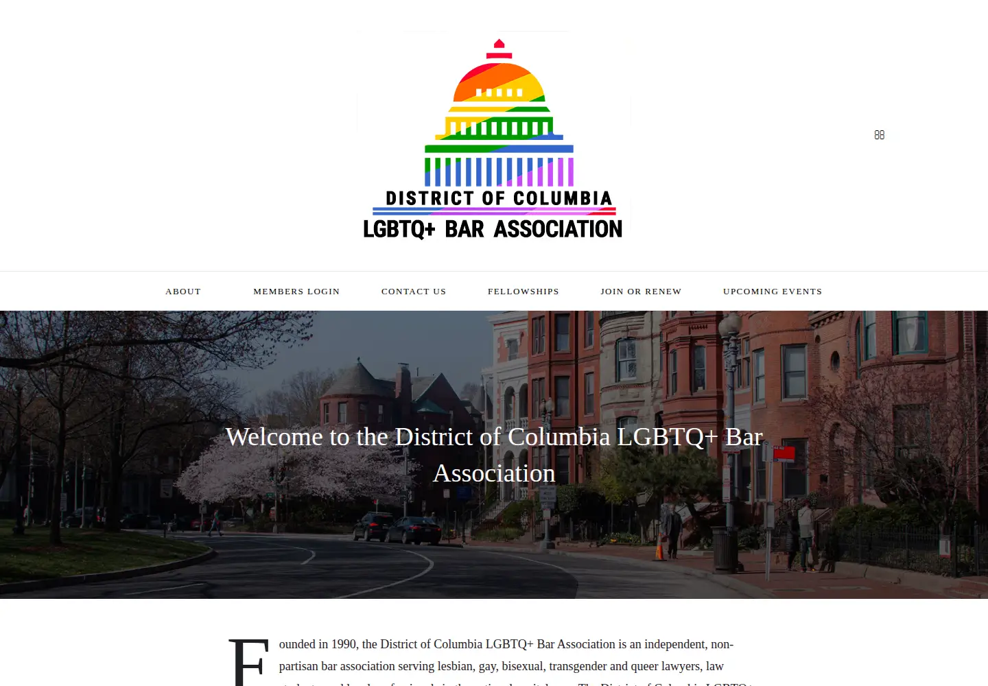 Screenshot of dclgbtbar.com