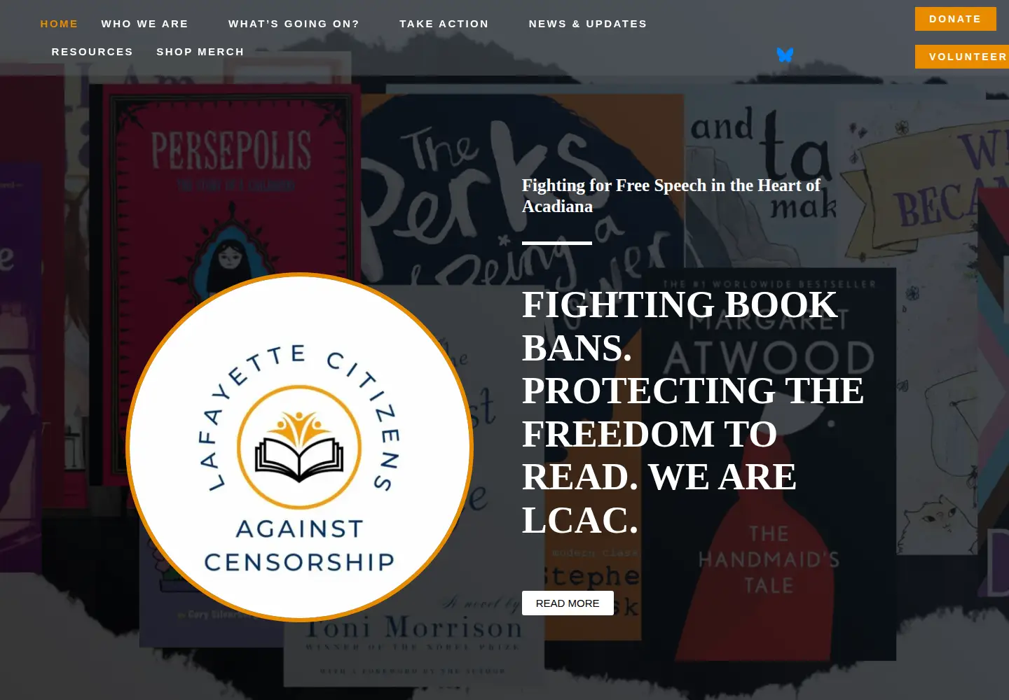 Captured homepage of lfy-cac.org in the current scan