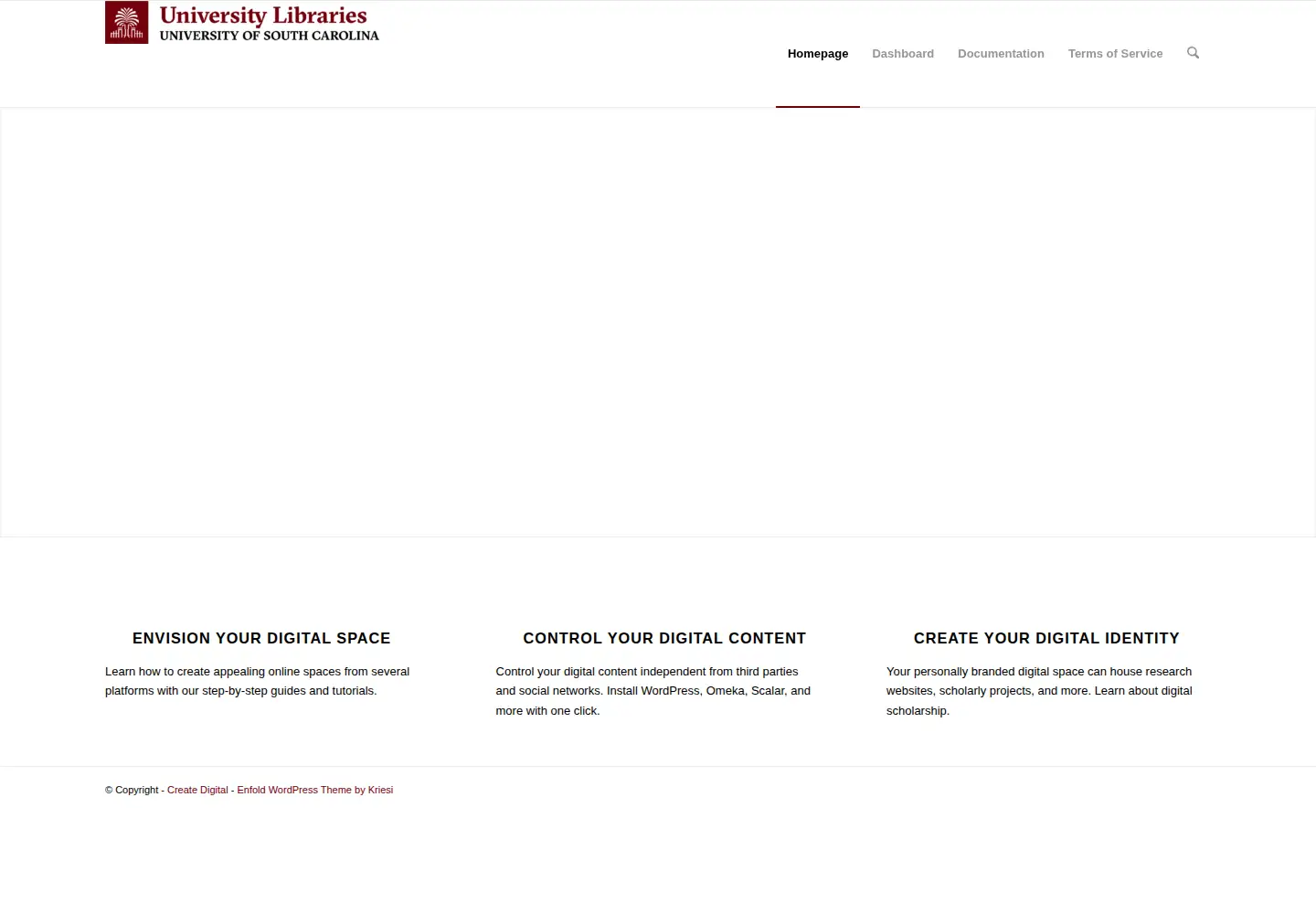 Screenshot of usccreate.org