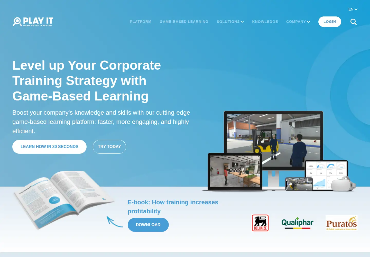 Screenshot of playit.training