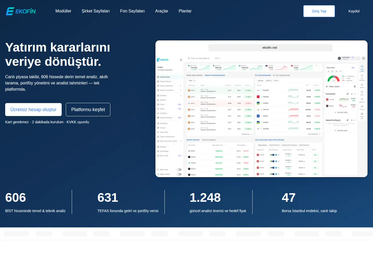 Screenshot of ekofin.net