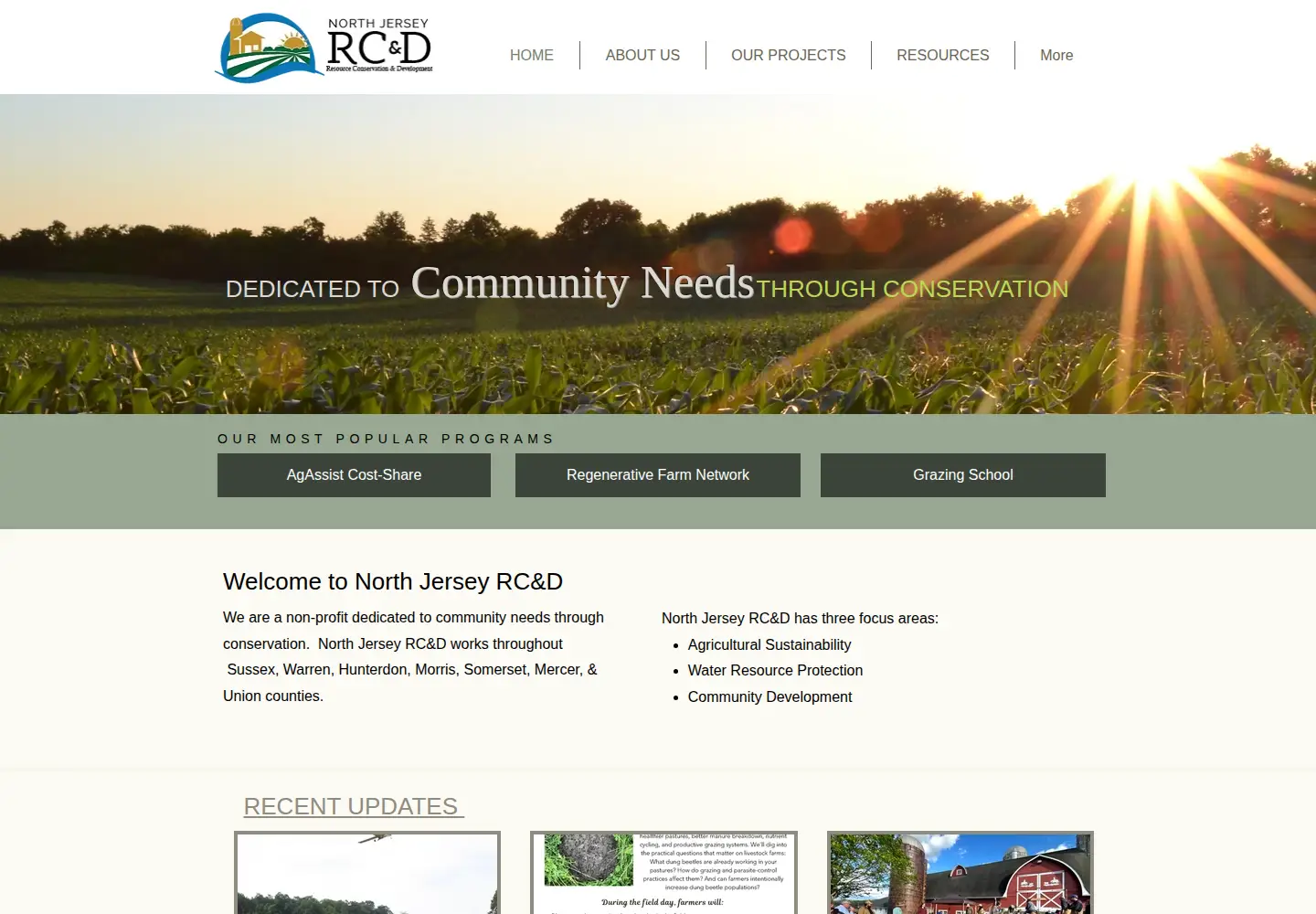Screenshot of northjerseyrcd.org
