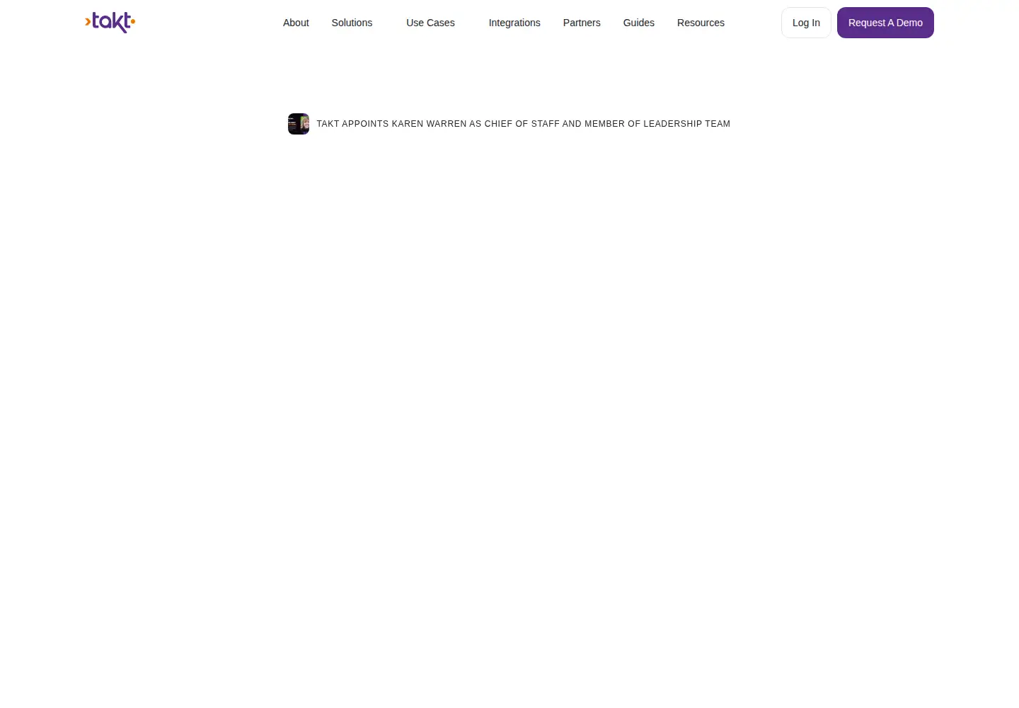 Screenshot of takt.io