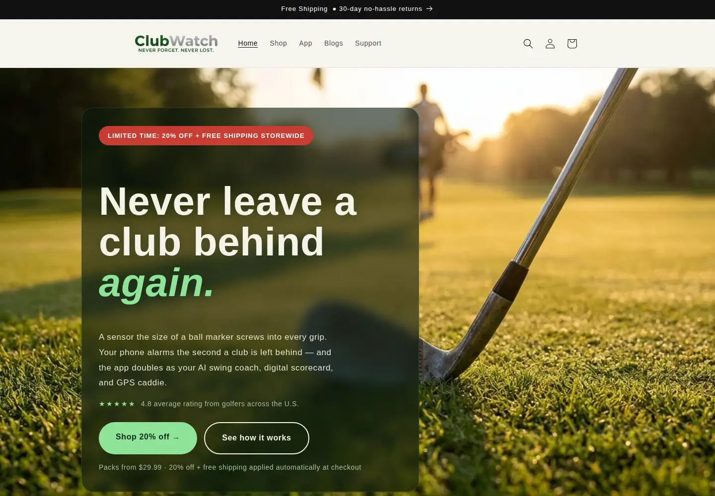 Screenshot of clubwatch.com