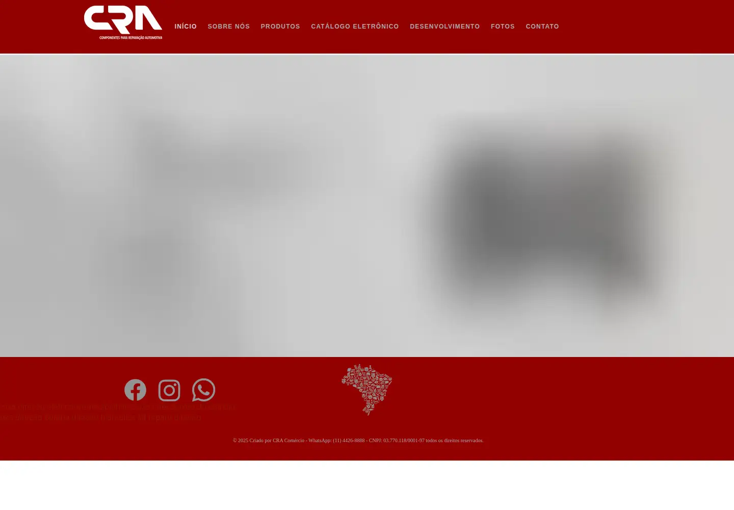 Screenshot of cra.com.br