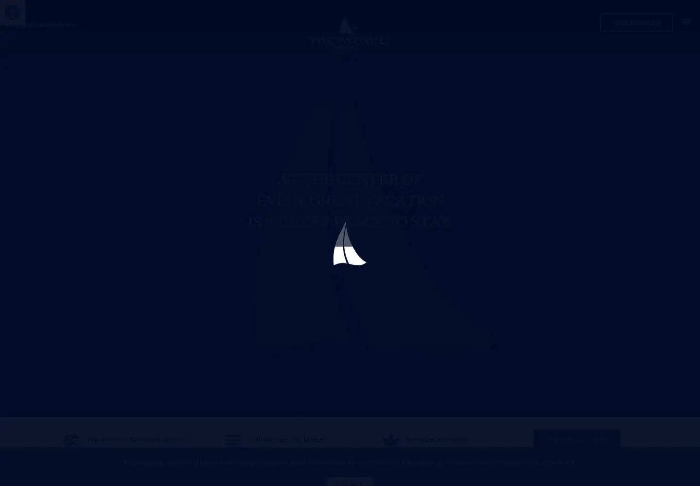 Captured homepage of avenueinn.com in the current scan