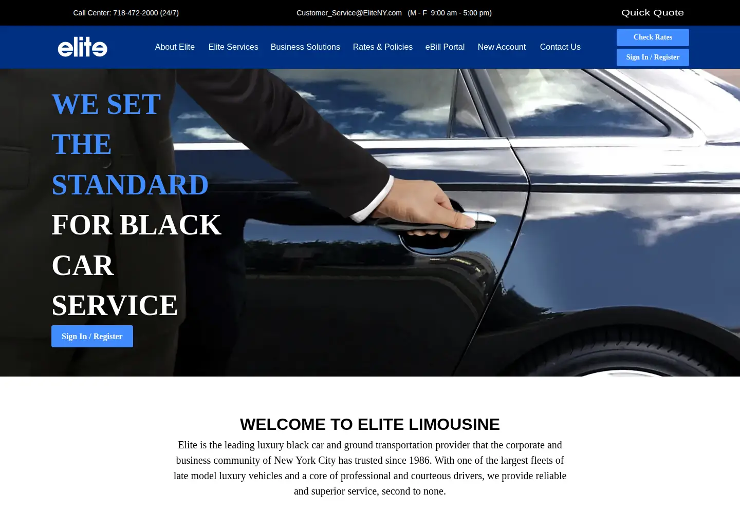 Screenshot of eliteny.com