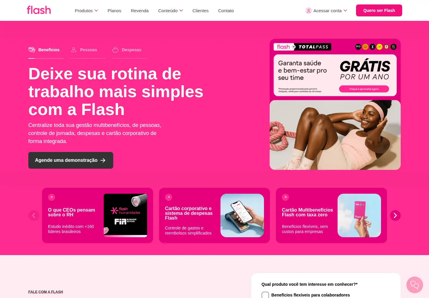 Captured homepage of folhacerta.com in the current scan