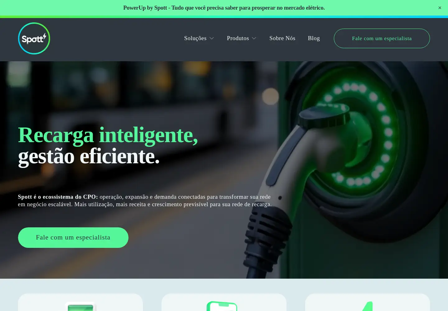Screenshot of spott.eco