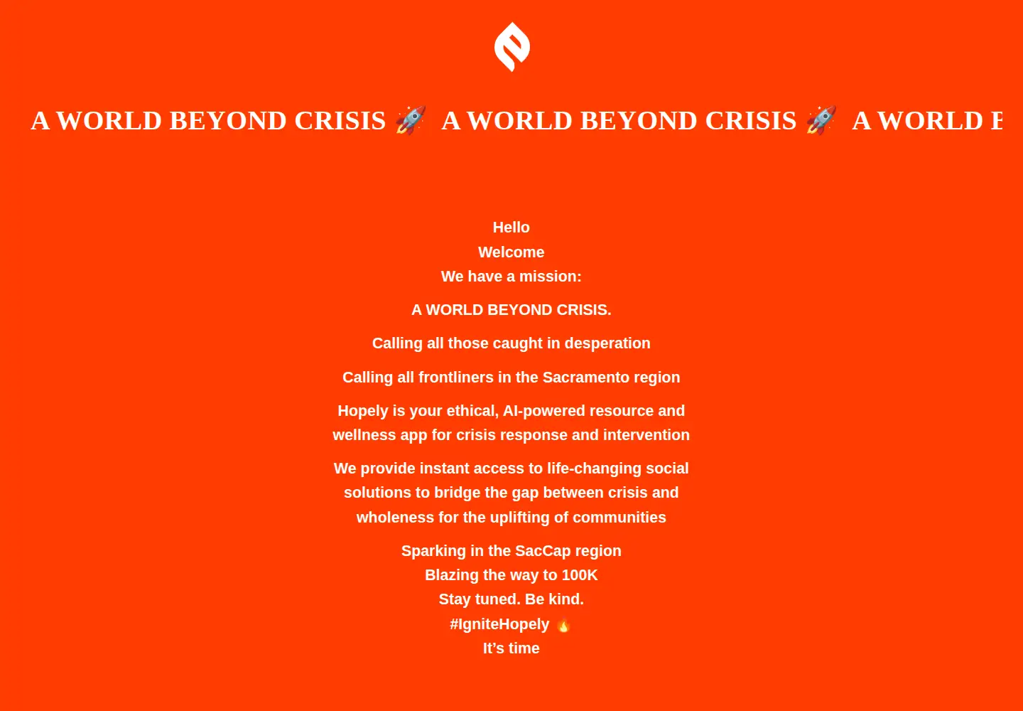 Screenshot of hopely.org