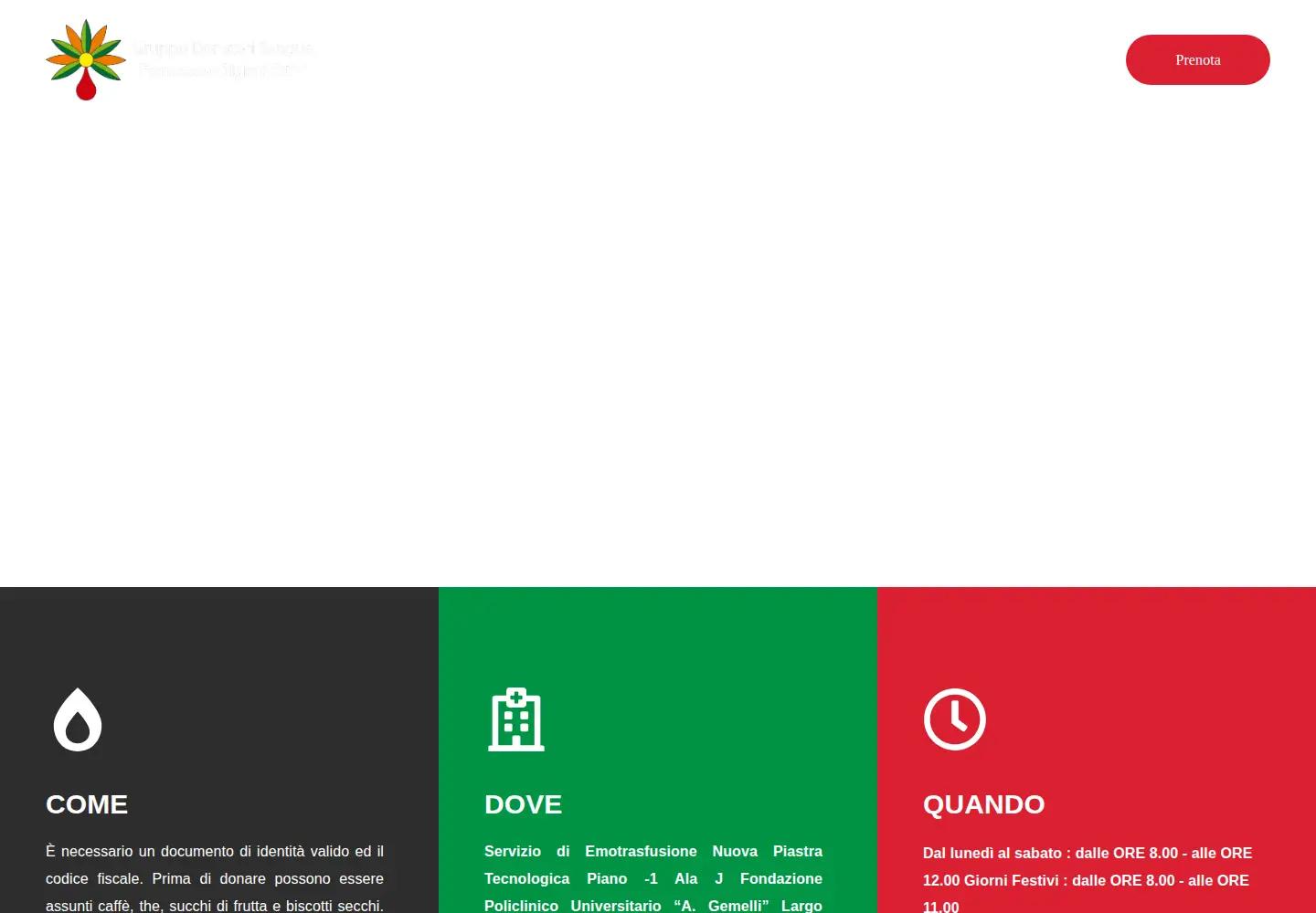 Screenshot of donatoriolgiati.org