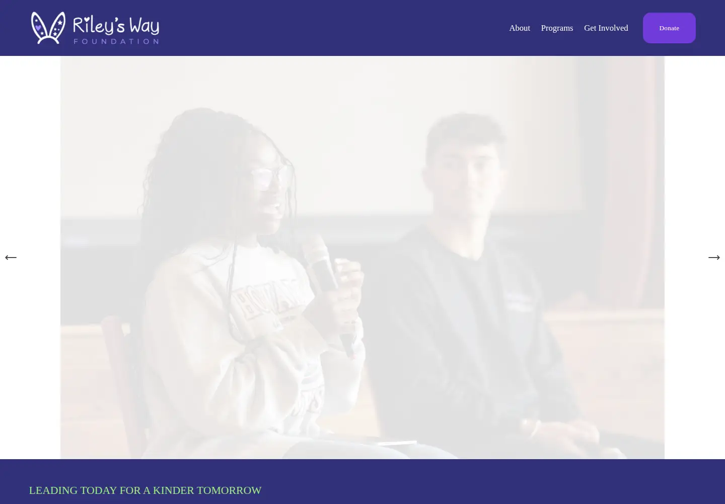 Screenshot of rileysway.org
