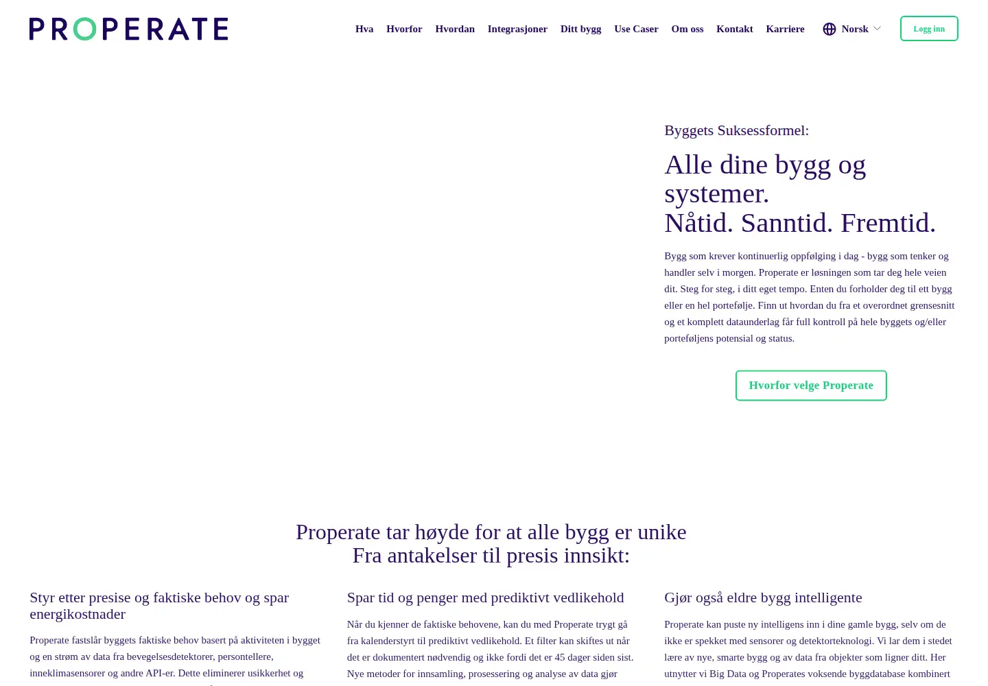 Screenshot of properate.com