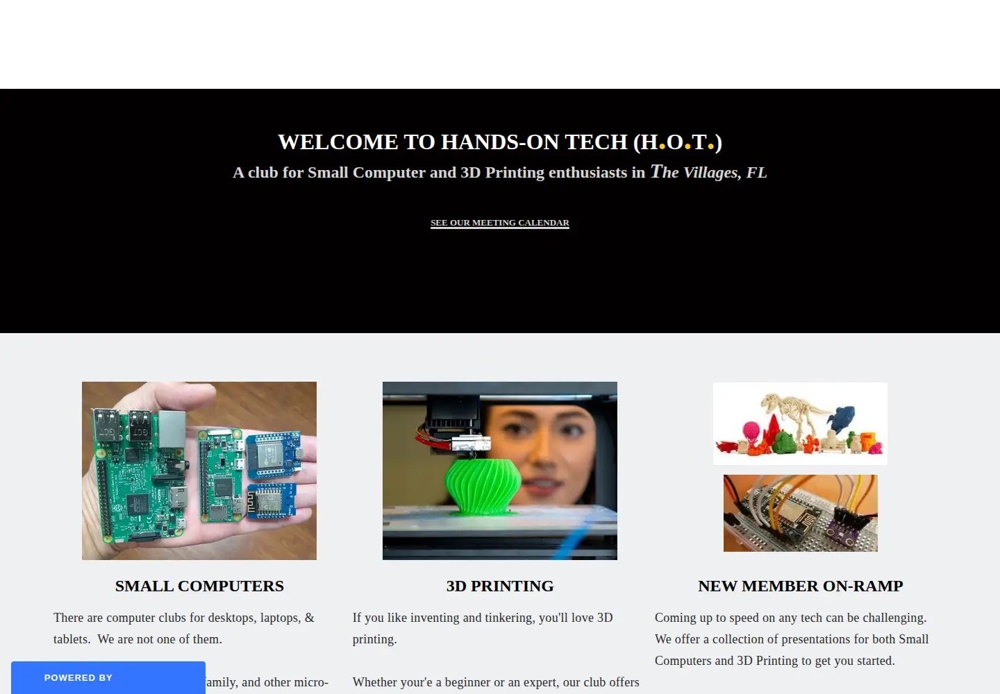 Screenshot of handsontech.org