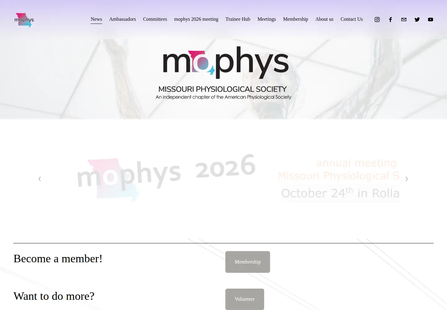 Screenshot of mophys.org