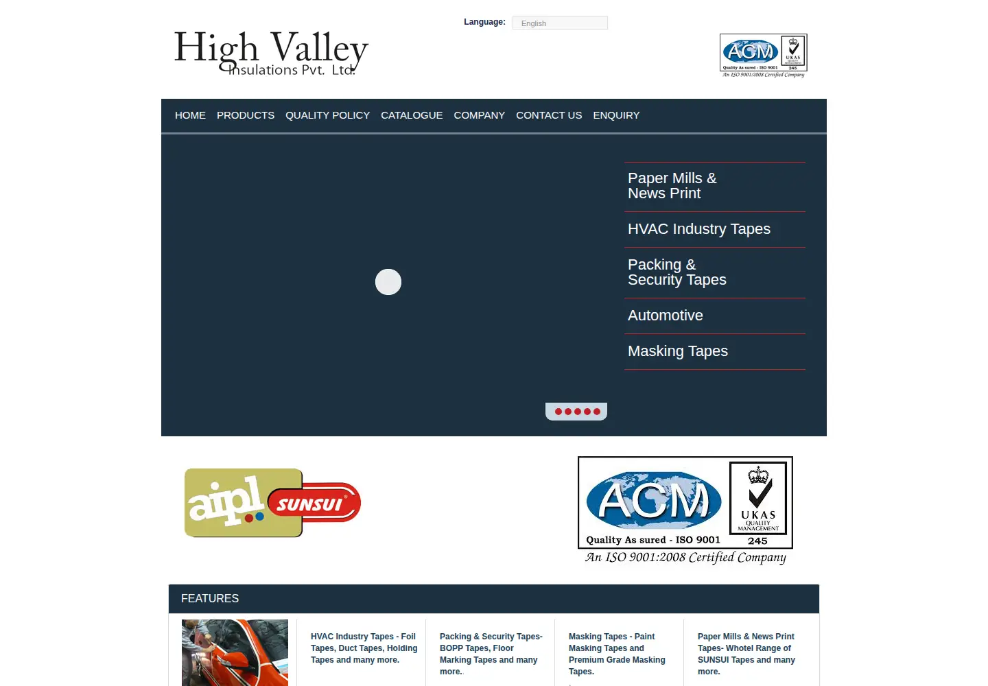 Screenshot of hvipl.com