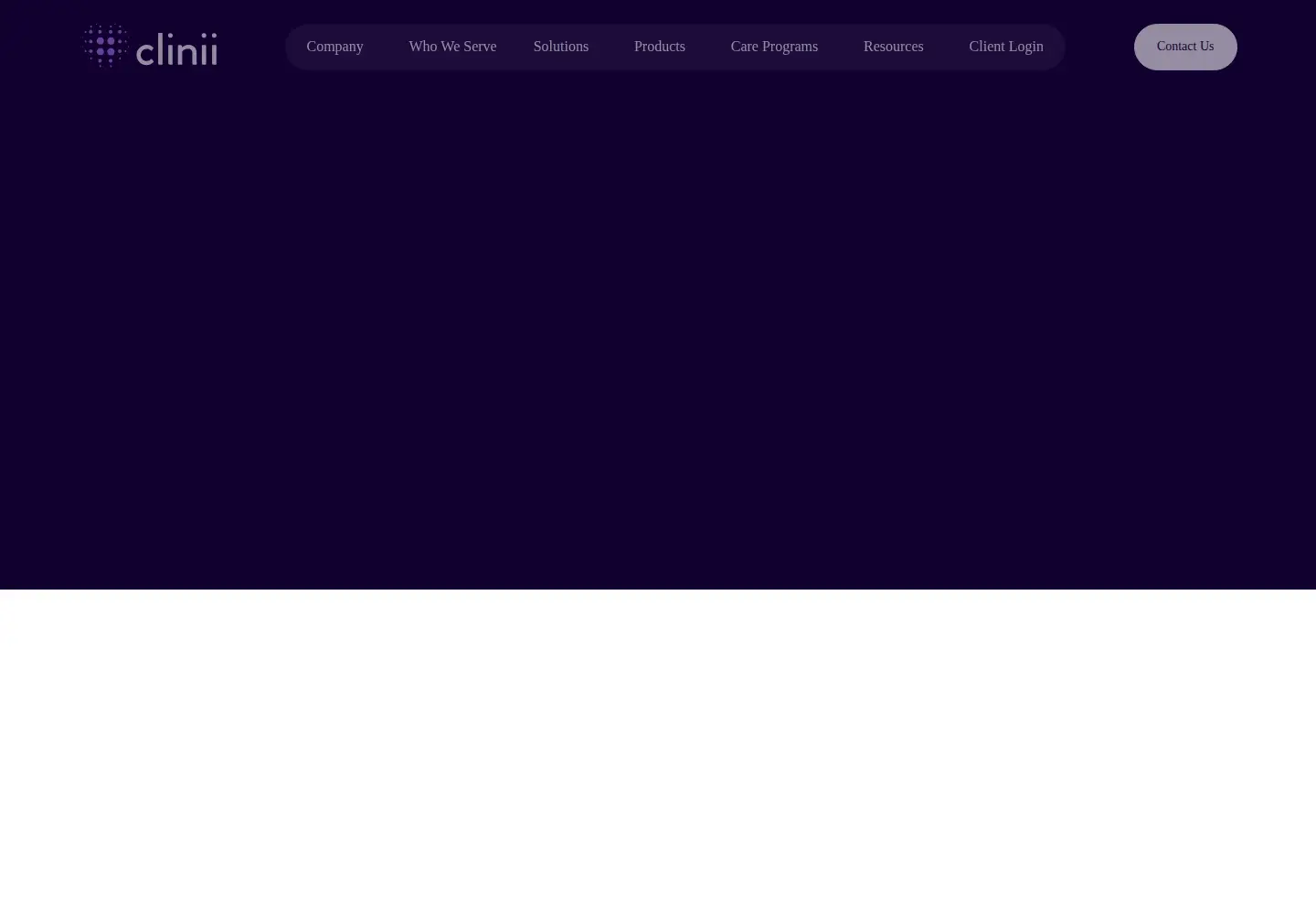 Screenshot of clinii.com