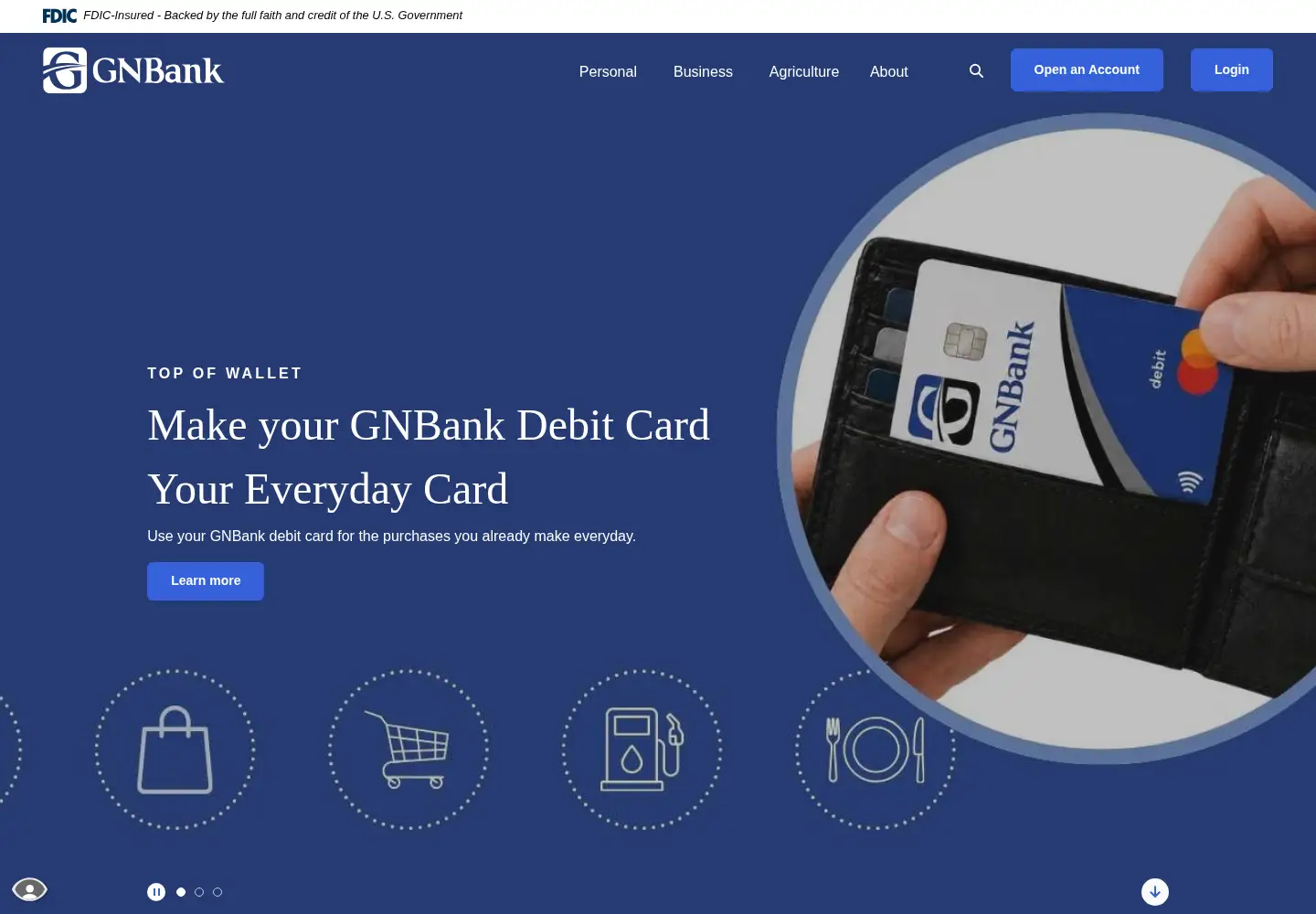 Screenshot of gn-bank.com