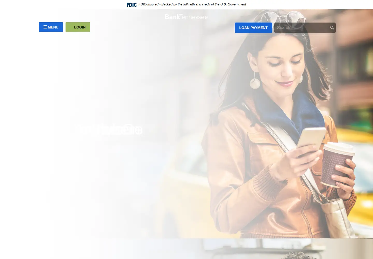 Screenshot of banktennessee.com