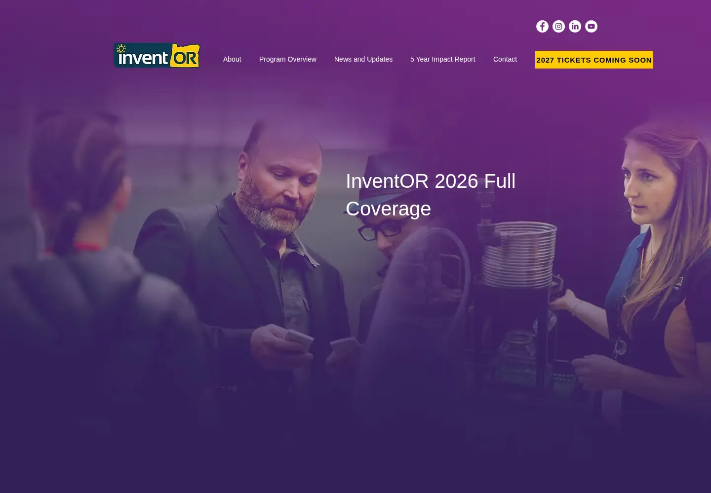 Screenshot of inventoregon.org