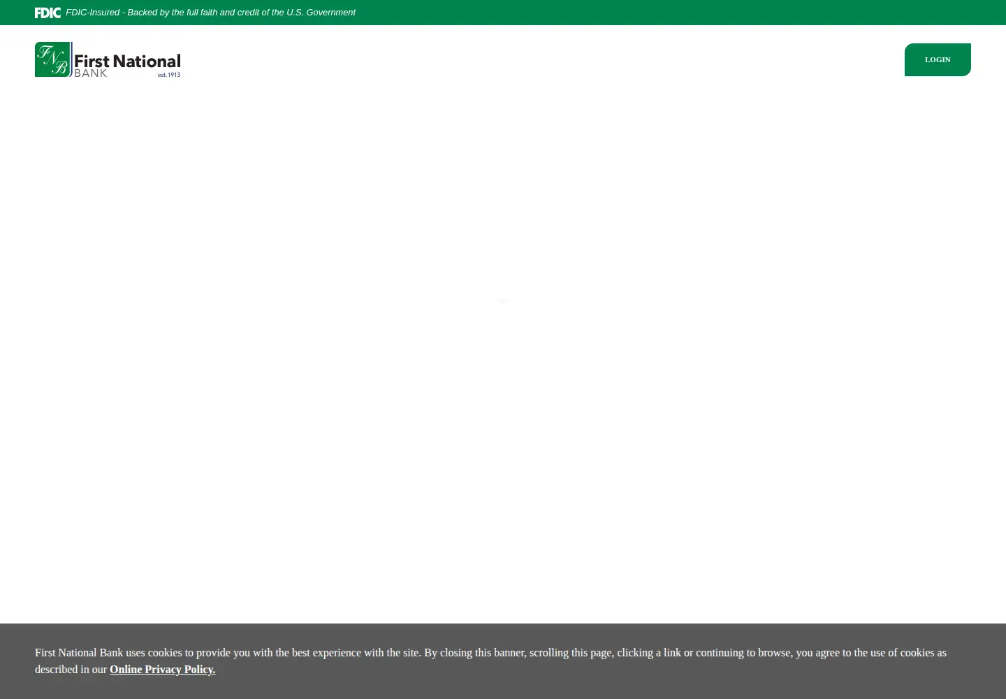 Screenshot of fnb-bank.com